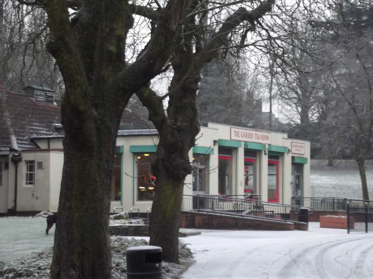 Cannon Hill Park - snow (January 2013)